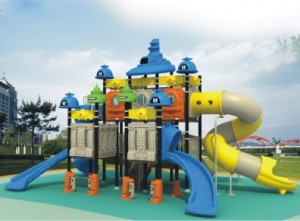 儿童塑料组合系列滑梯HD-001A